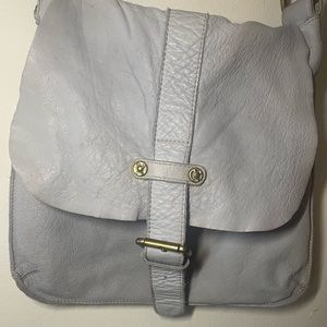 Blue Leather, Cross Body Purse by avico 93